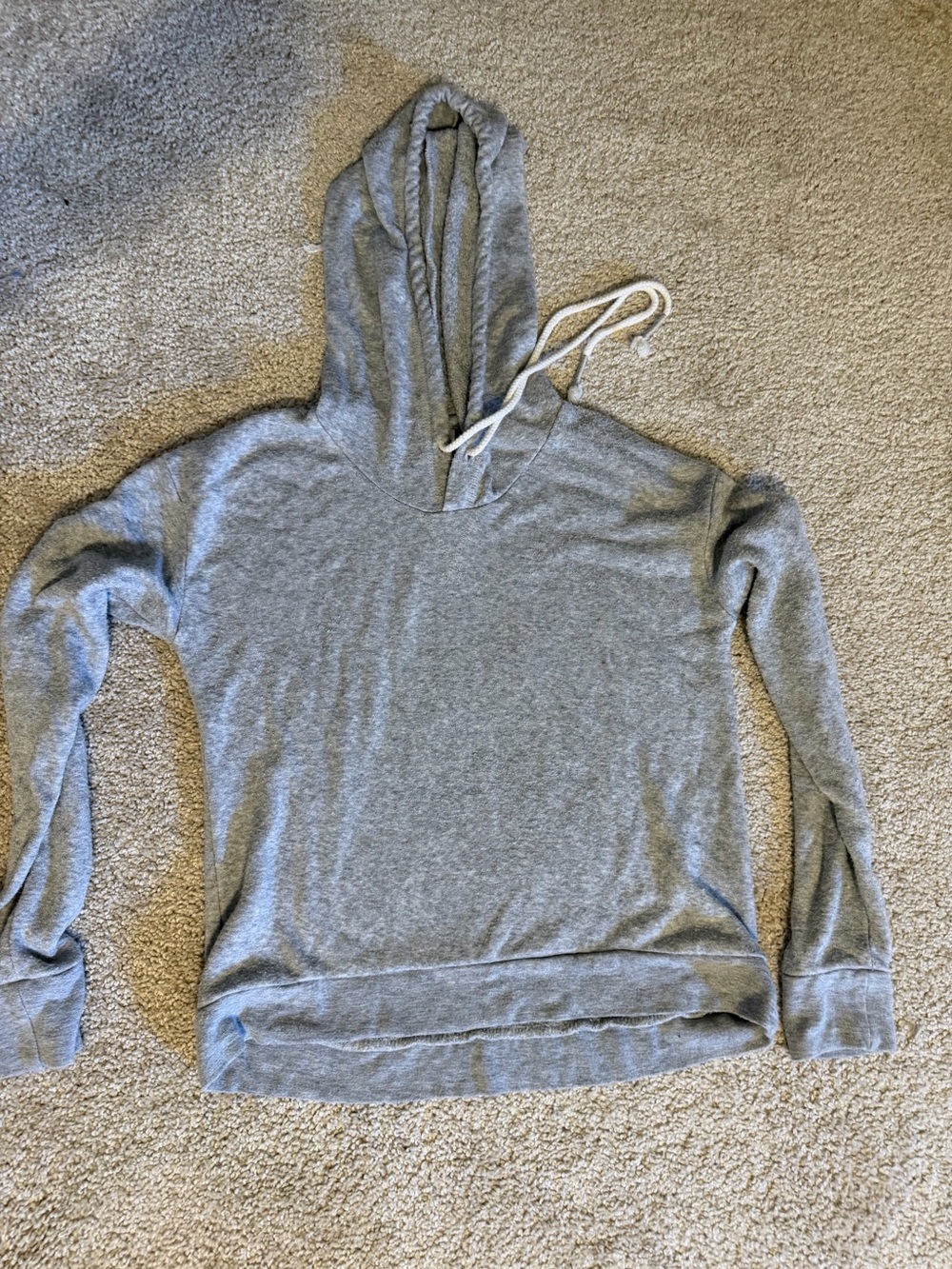 Make + Model Heather Gray Women's Hooded Pullover